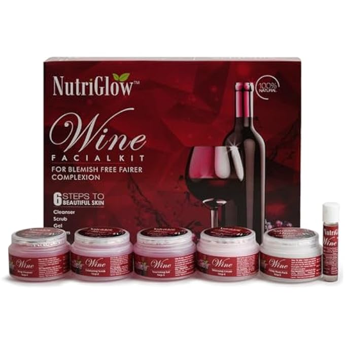 NUTRIGLOW طقم الوجه بالنبيذ (260غ) - Image 1